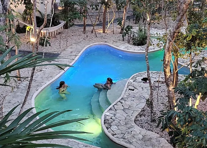 Apartment Increible Garden Pool N-b2 By Sandy Powerful Tulum